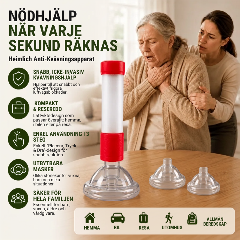 Akut Kvävningsräddningskit