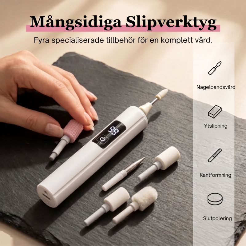 Professionell Elektrisk Nagelfil