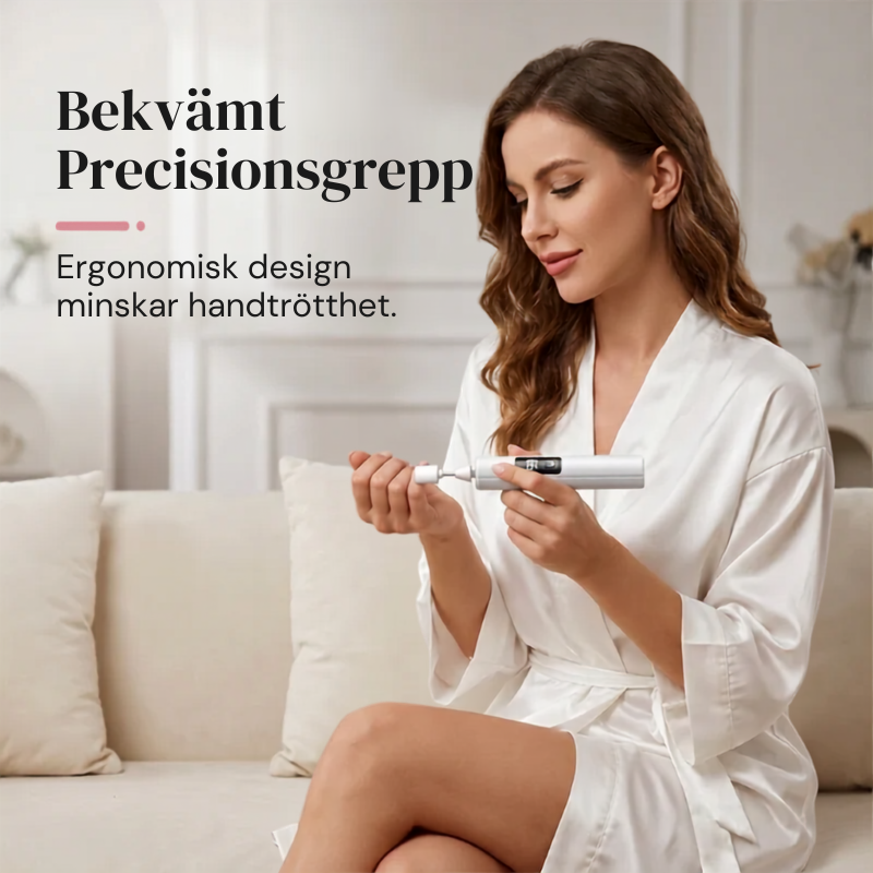Professionell Elektrisk Nagelfil
