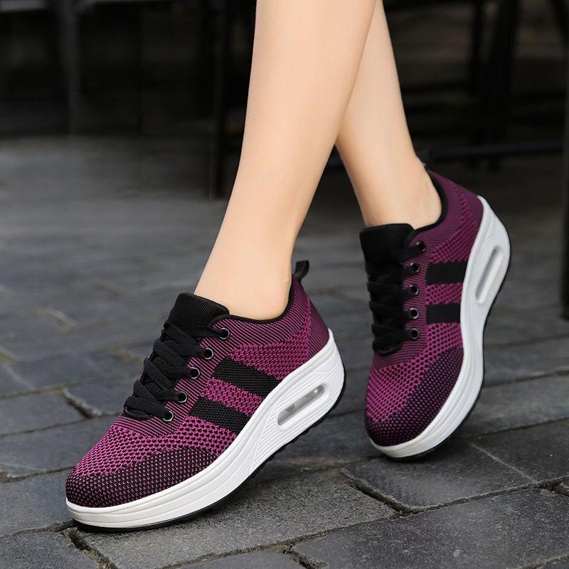 đ„Sista-dagen 49% rabatt - Sneakers för kvinnor LĂ€ttviktsnĂ€t