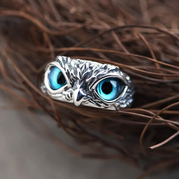 ⭐50% RABATT⭐Uggla - ring I Vintagestil
