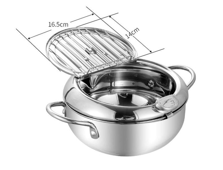 Temperaturkontrollerad frityrkokare (🥳 Specialerbjudande - 30% rabatt)