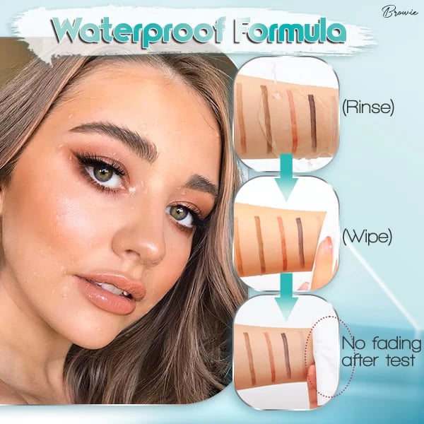 🌸3D Vattentät Microblading Ögonbrynspenna 4 Gaffelspets Tatueringspenna (🔥köp 1 få 1 gratis)
