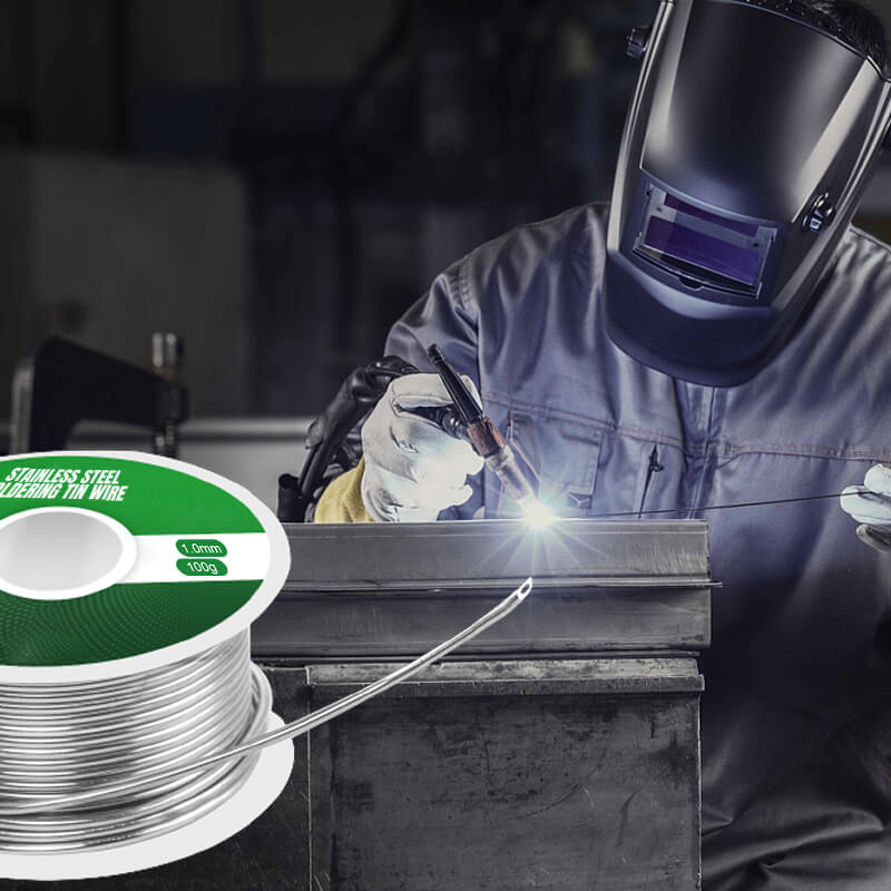 🔥Köp 1 få 1 gratis🔥Aluminium Rostfritt Stål  Lödtråd