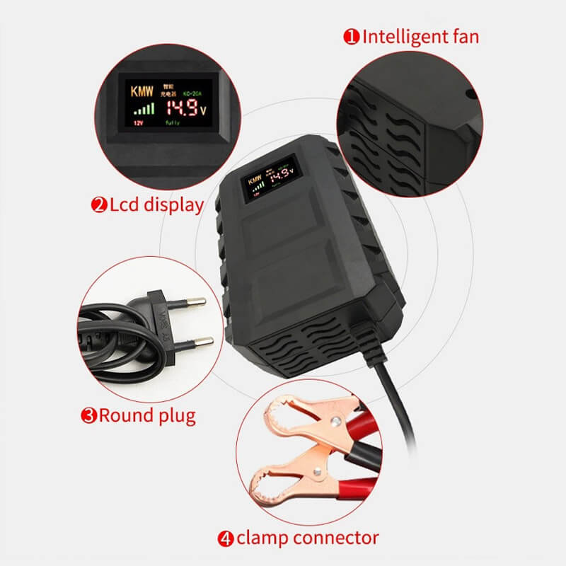 Multifunktionell smart laddare