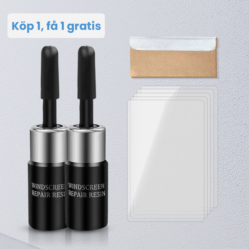 🔥Köp 1 få 1 gratis🔥🔧Sprickor Borta Glas Reparationssats💪