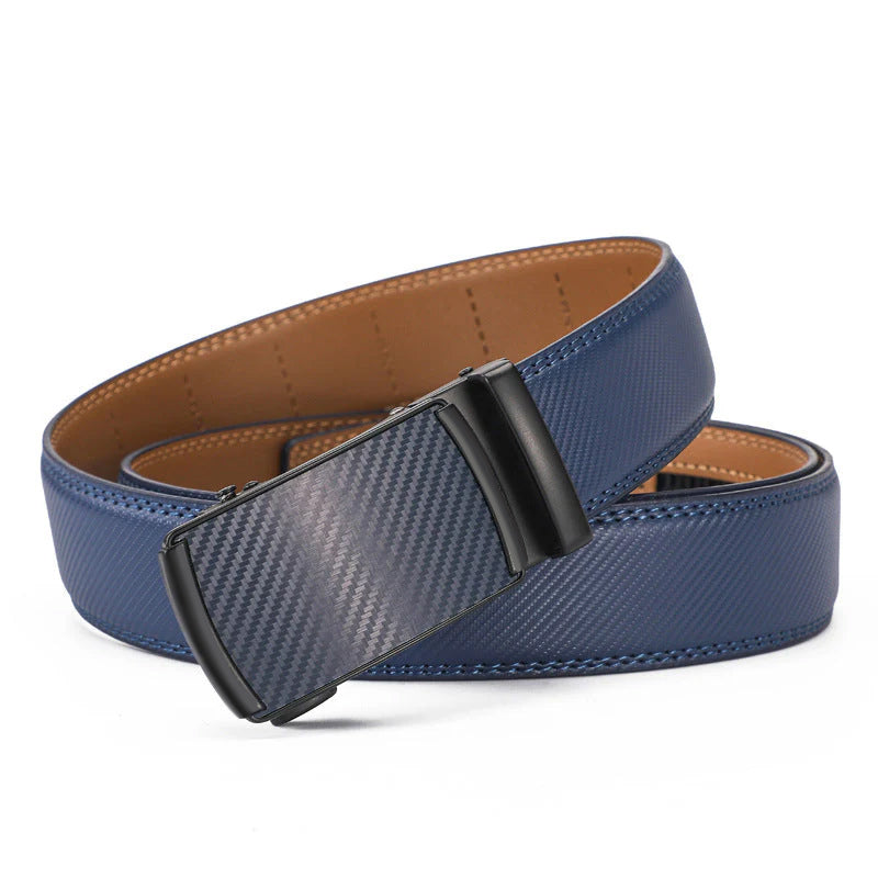 ✨️Best for Father's Day🎁 Leather Ratchet Belt With Adjustable Buckle💼