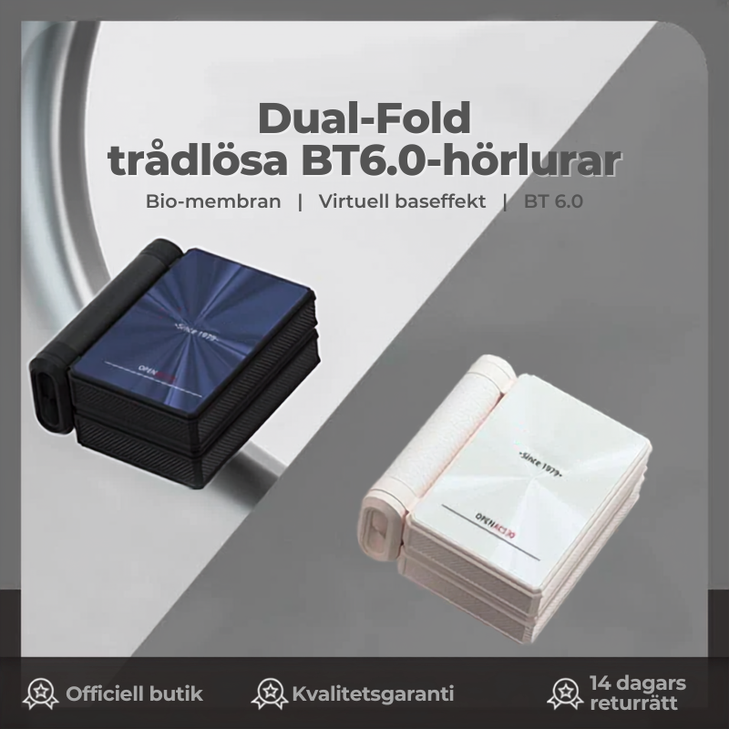 🎧 50% Rabatt Nu! Trådlösa Hörlurar med Brusreducering – 145h Speltid, Bluetooth 6.0 & IPX5 Sportcertifiering 🚀✨