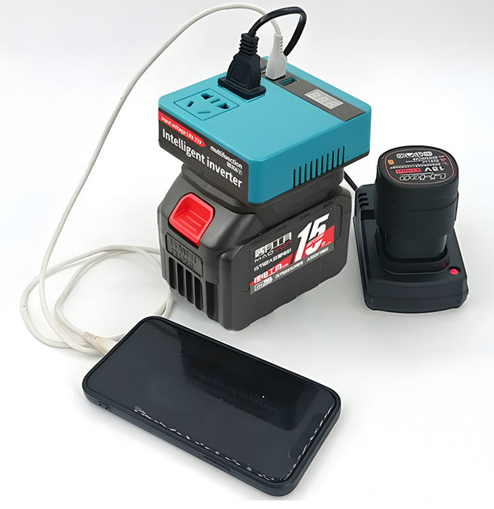 Smart inverter med litiumbatteri