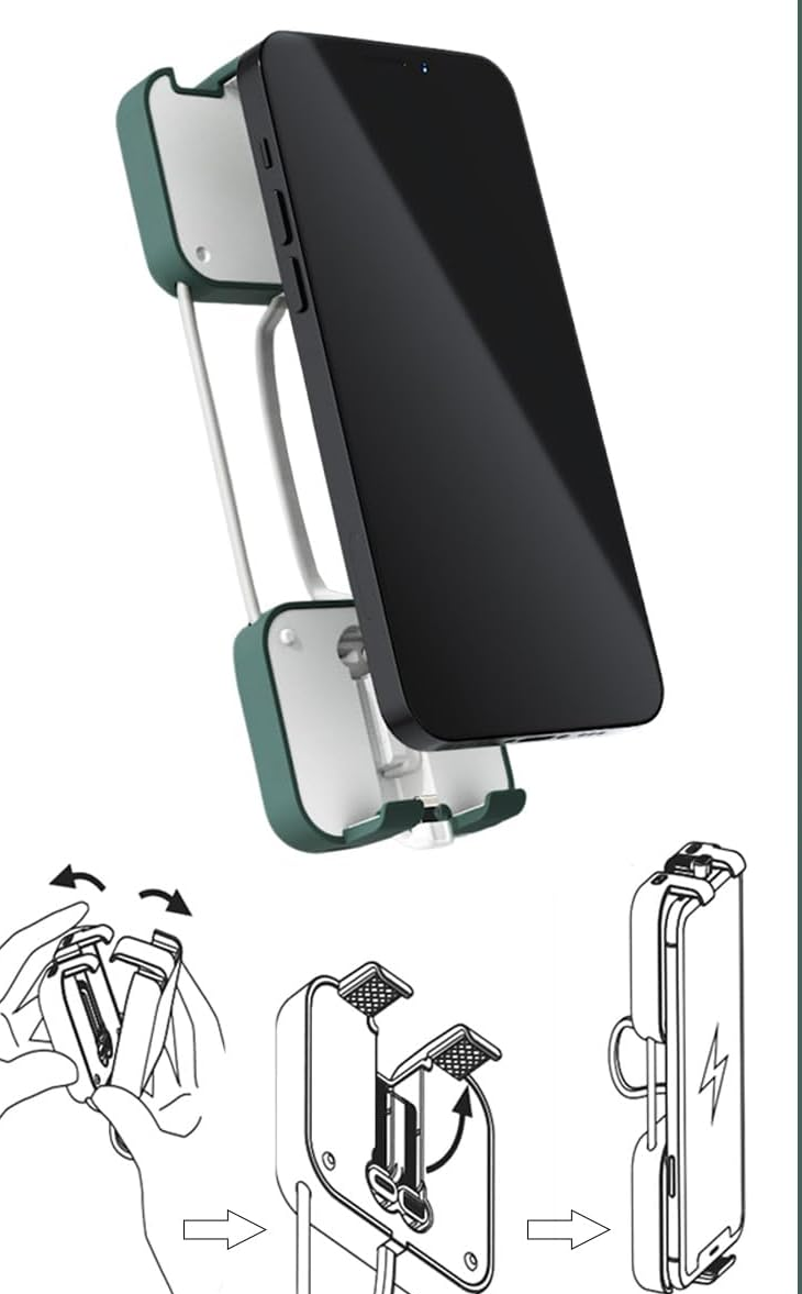 Bärbar trådlös Power Bank Mobiltelefonhållare🔥Fri frakt🔥
