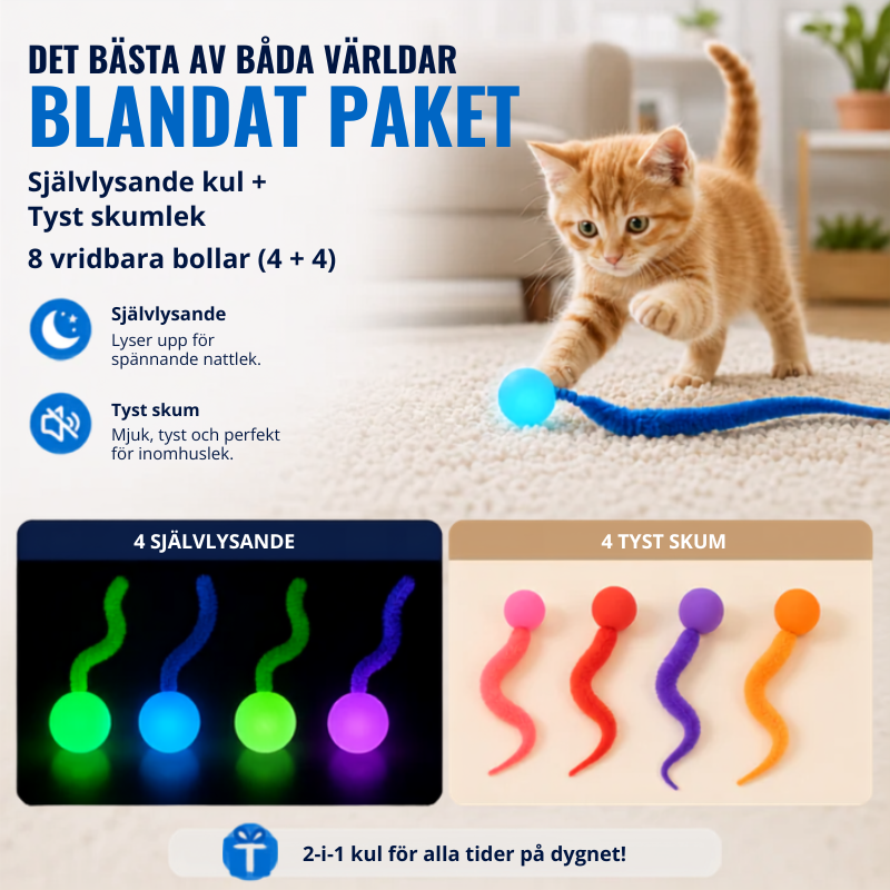 Självlysande Vridbar Boll