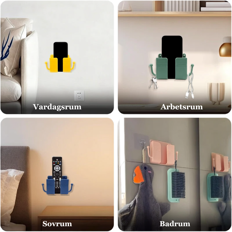 Den Smarta Sängbordsorganisatorn & Krokhållaren
