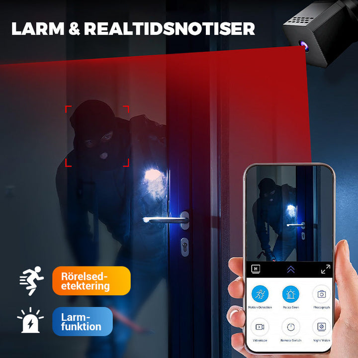 🤩🌹🌹Mini Smart HD Säkerhetskamera med Nattsyn