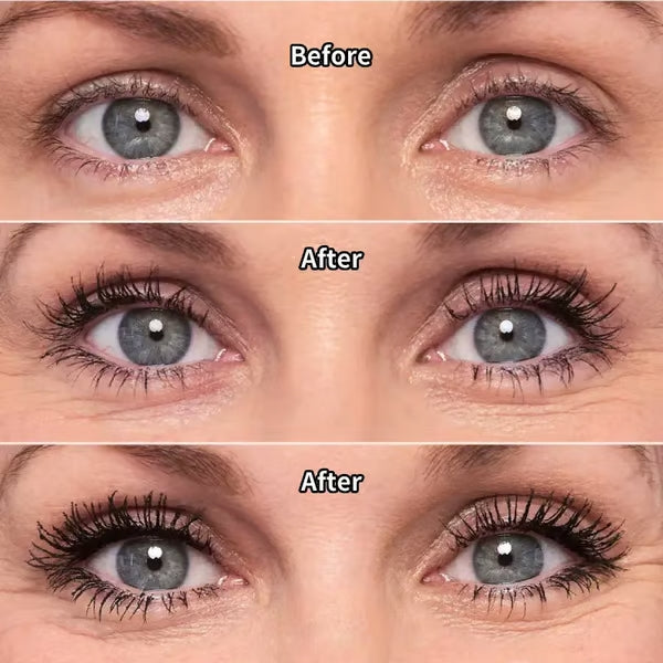 💄 KÖP 1 FÅ 1 GRATIS! ✨ Vattenfast Böjande Mascara – Långvarig, Klumpfri & Ger Naturlig Volym För En Fantastisk Blick 👁️