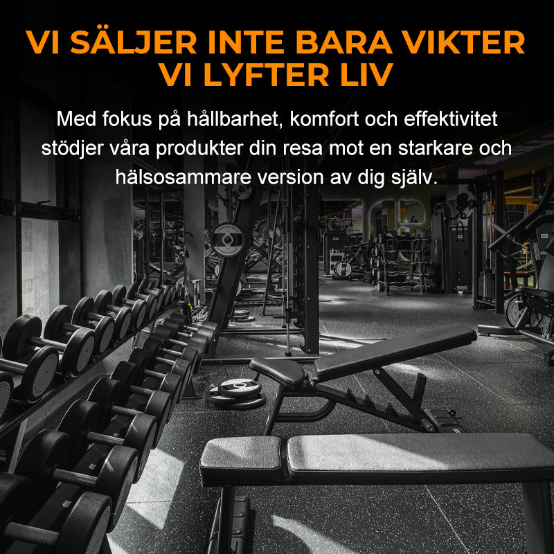 Tunga Lyftremmar med Handledskrok för Styrketräning