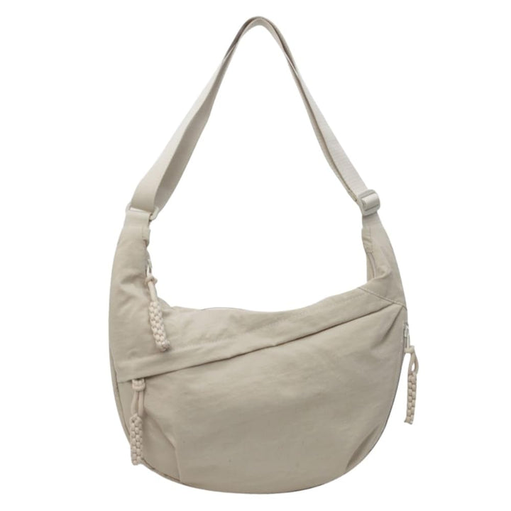 🎉Hot Sales - 50% OFF😍Designer Direct Sales👜Kvinnor Mode Plain Color Nylon Crossbody Hobo Bag