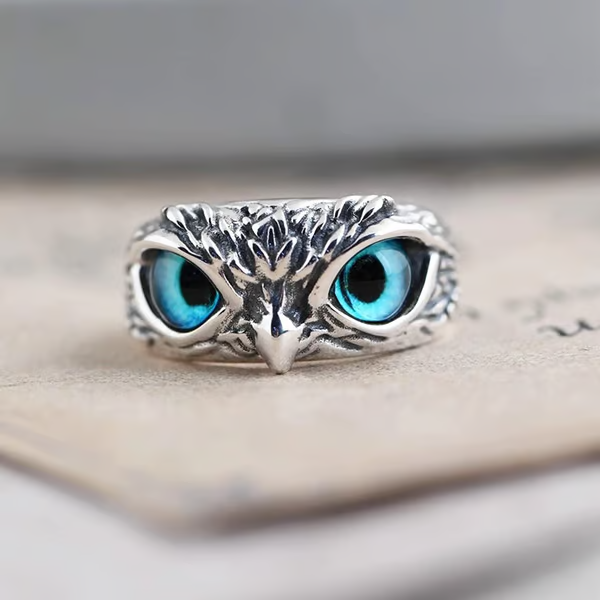 ⭐50% RABATT⭐Uggla - ring I Vintagestil