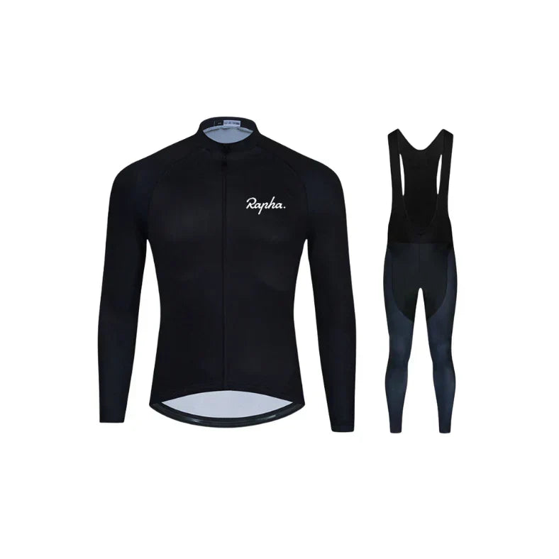 Rapha | Professionellt långärmat cykelset – Version med fleecefodring