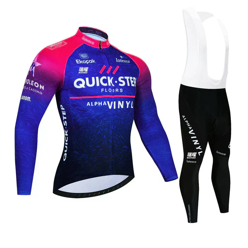 Quick Step | Långärmade professionella cykelkläder