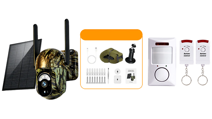 🔥🎥 4G LTE trådlös solcellsövervakningskamera CB114S – 💎 2K HD realtidsförhandsvisning, 360° panoramautsikt, ingen Wi-Fi krävs, fjärrkontroll via app, vattentät, rörelsedetektering, mörkerseende, lämplig för utomhusbruk