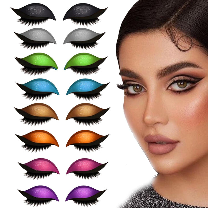 💕Sista dagen KÖP 1 FÅ 1 GRATIS & GRATIS FRAKT!!💕 2025 NY Lazy Eye Shadow Ögonfransplåster 2