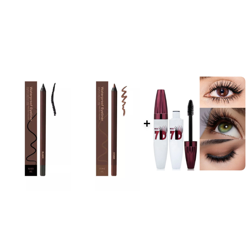 🔥Köp 1 få 1 gratis🔥Ultra-Pigmenterad Strandtålig Gel Eyeliner（Gratis pennvässare）
