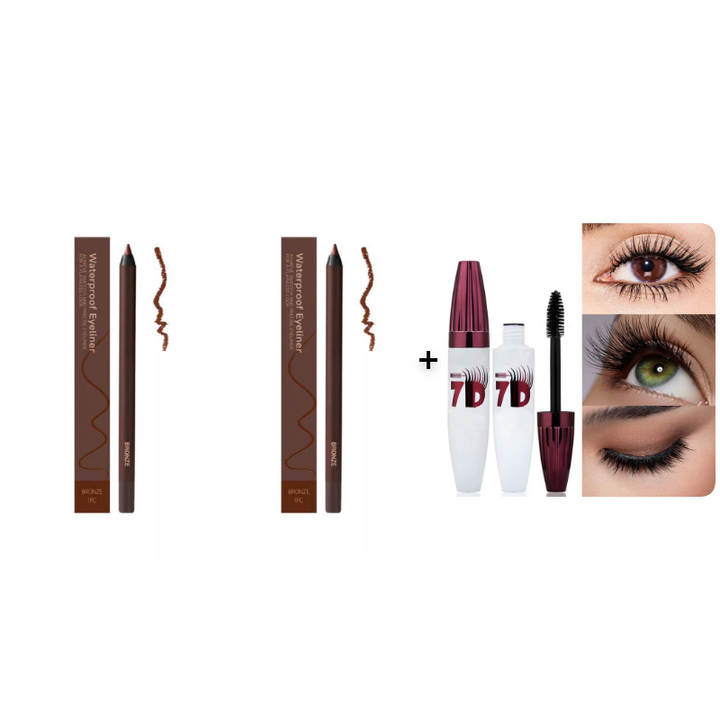 🔥Köp 1 få 1 gratis🔥Ultra-Pigmenterad Strandtålig Gel Eyeliner（Gratis pennvässare）