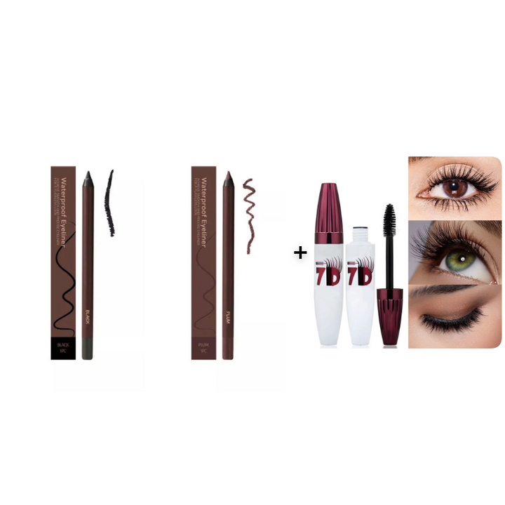 🔥Köp 1 få 1 gratis🔥Ultra-Pigmenterad Strandtålig Gel Eyeliner（Gratis pennvässare）