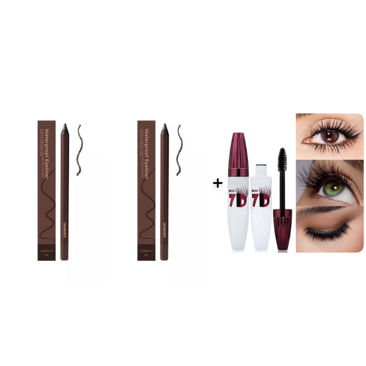 🔥Köp 1 få 1 gratis🔥Ultra-Pigmenterad Strandtålig Gel Eyeliner（Gratis pennvässare）