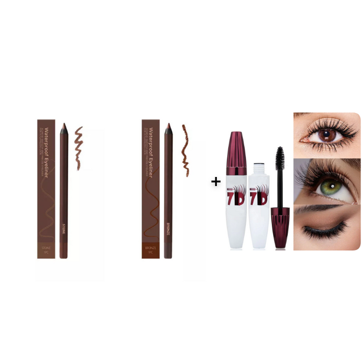 🔥Köp 1 få 1 gratis🔥Ultra-Pigmenterad Strandtålig Gel Eyeliner（Gratis pennvässare）