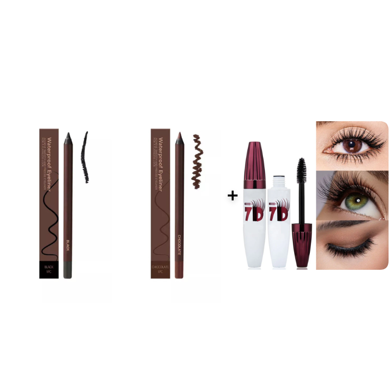 🔥Köp 1 få 1 gratis🔥Ultra-Pigmenterad Strandtålig Gel Eyeliner（Gratis pennvässare）