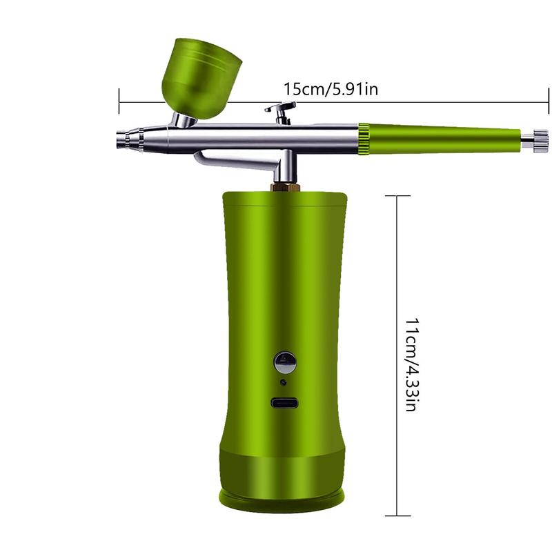🎨 Elektriskt airbrush-kit med kompressor – Din bärbara studio för enkel kreativitet! ✨