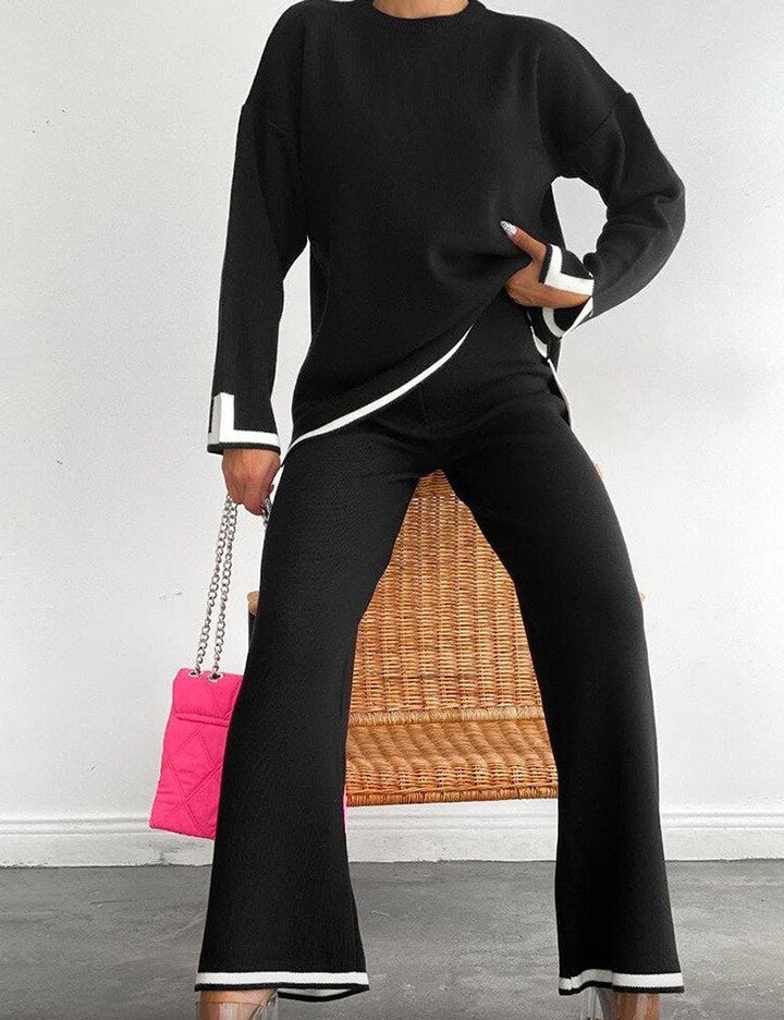 Klassiskt Elastic Knit Lounge Set✨