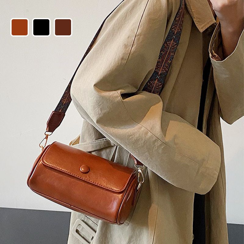 Liten vintage Crossbody-axelväska för Dam