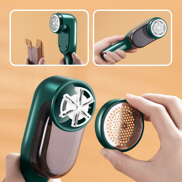 Uppgradera 6-blad hårbollar remover