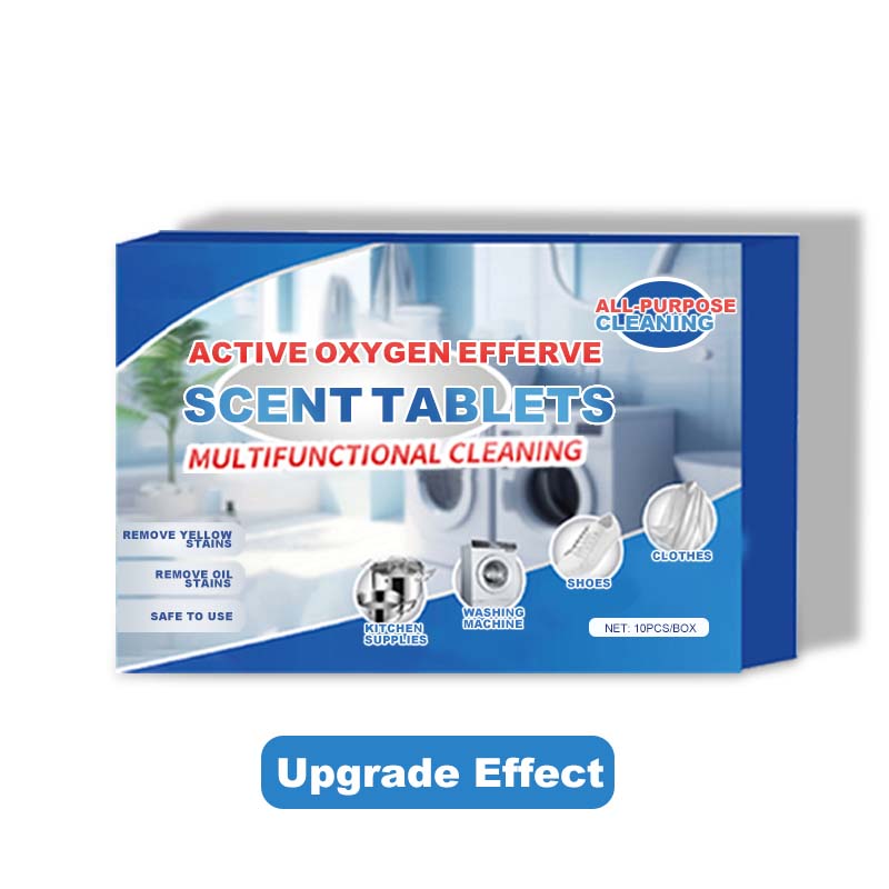 🔥Köp 2 och få 1 gratis💦Allround Aktivt Syre Stark Rengöring Effervescent Tabletter