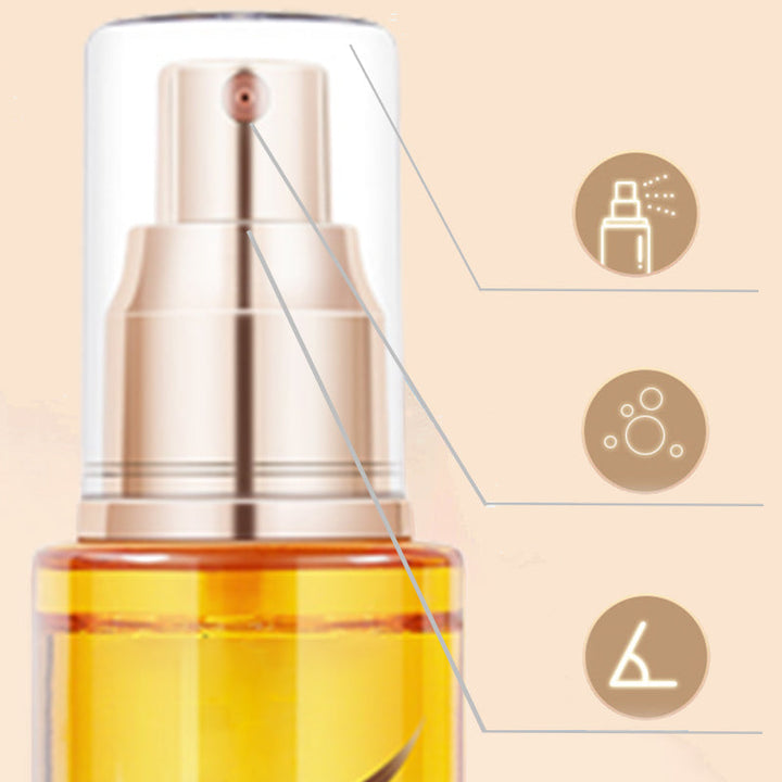 Håroljeserum Spray | Frissbekämpning & Glansigt Hår | Perfekt Present Till Henne 60ml