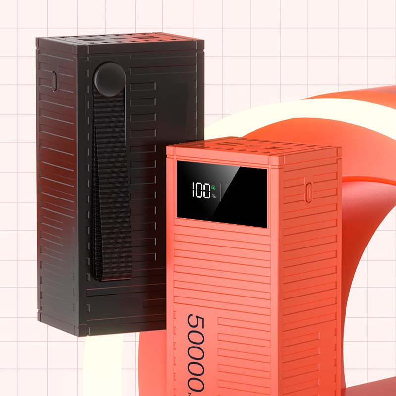Snabbladdande Powerbank med Digital Display