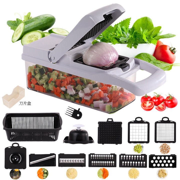 Multifunktionell grönsaksskärare | 16-delars set🥗 (🔥68 % rabatt)