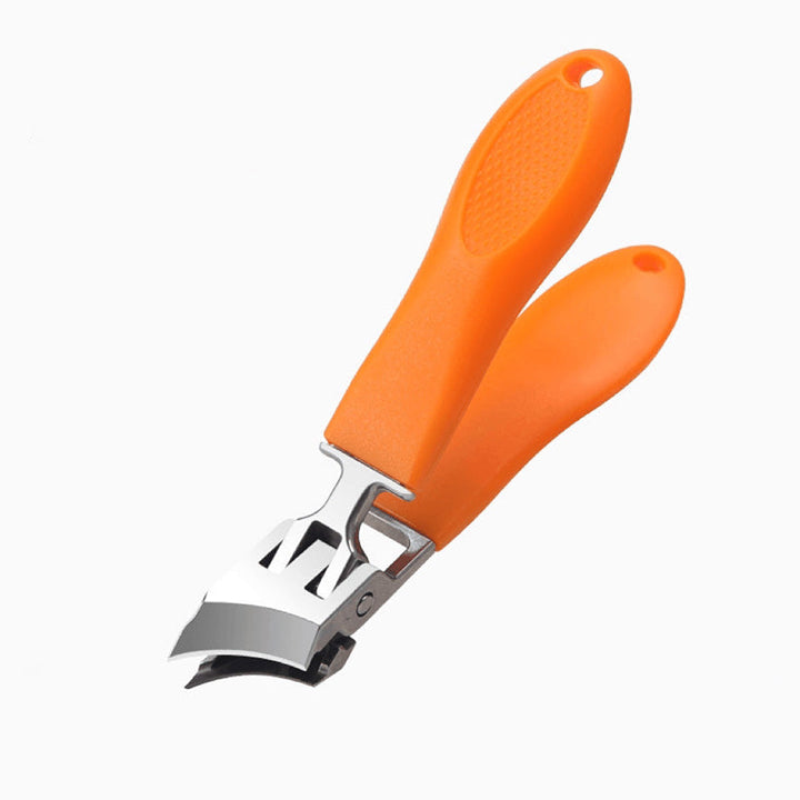 👍KÖP 1 FÅ 1 GRATIS🔥Anti-stänk snedställd nagelklippare med bred öppning
