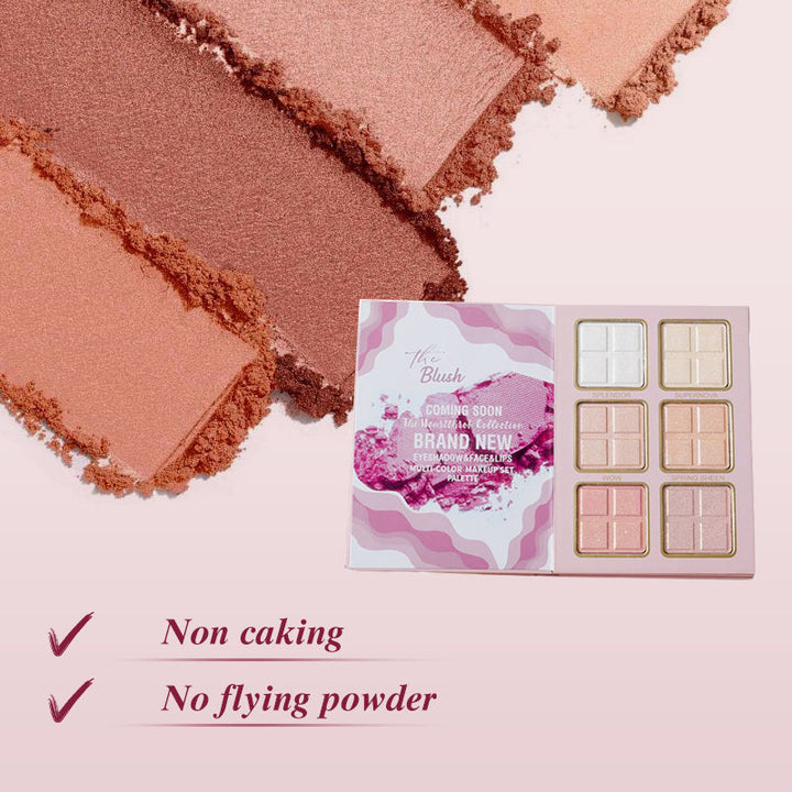 Makeup-set palett i flera färger (5 lager)