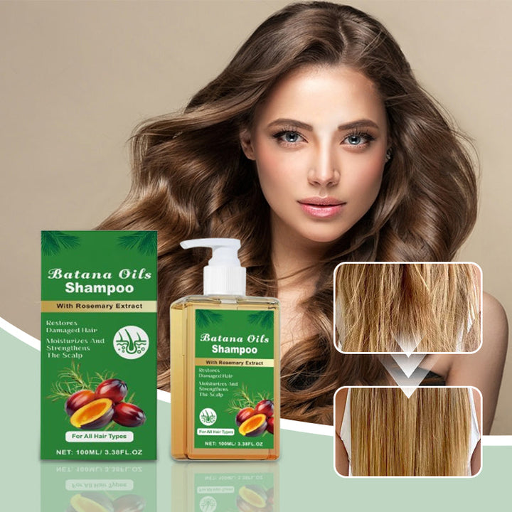 Batana Oil Shampoo med extrakt av rosmarin