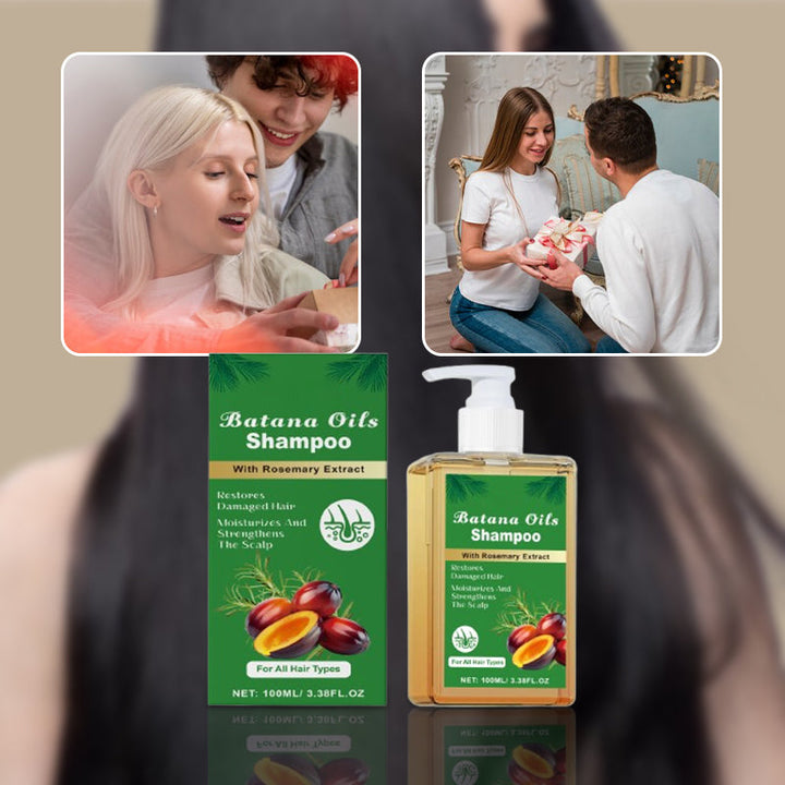 Batana Oil Shampoo med extrakt av rosmarin