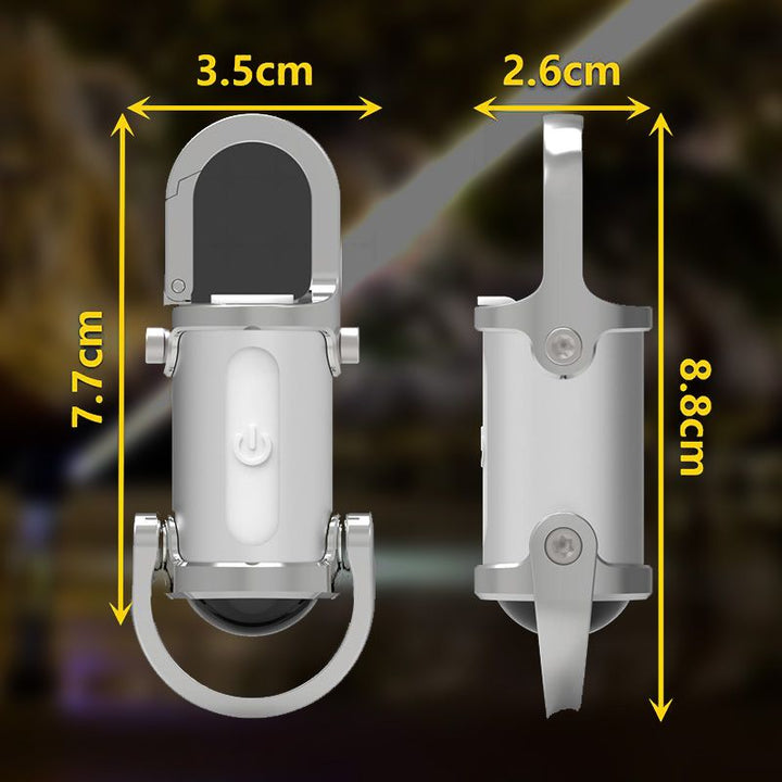 🔥Varm försäljning🔥1200LM Superljus Mini Nyckelringsficklampa Vattentät