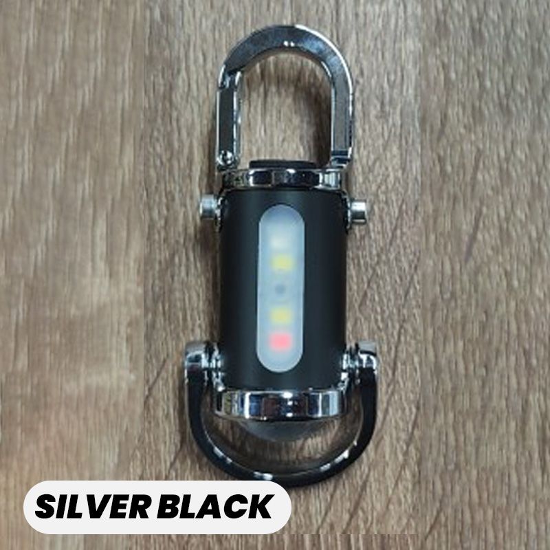 🔥Varm försäljning🔥1200LM Superljus Mini Nyckelringsficklampa Vattentät