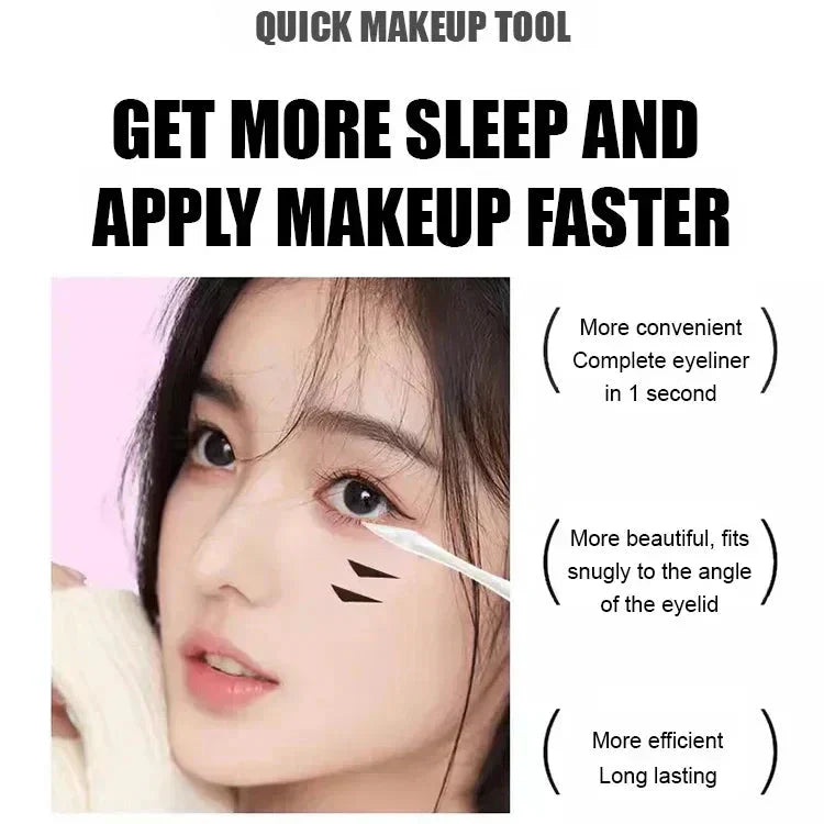 Ögonbryn och Eyeliner Kräm med Stämpel
