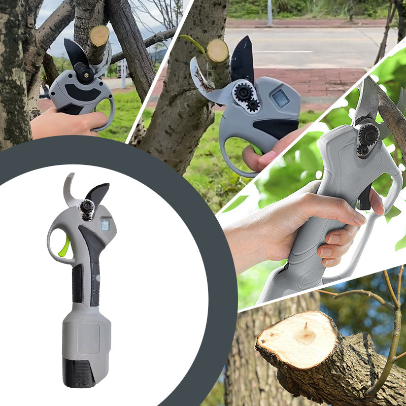 Elektrisk beskärningssax för trädgården med batteri ＆ laddare