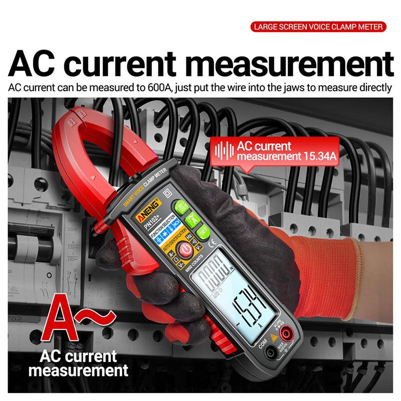 Smart Röstklämma Multimeter Tester