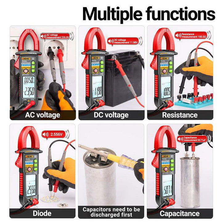 Smart Röstklämma Multimeter Tester