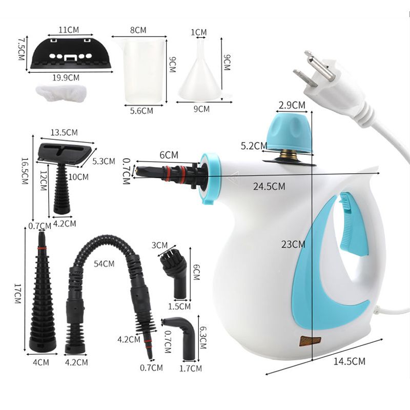 🧼 1050W Handhållen Ångrengörare – Trycksatt, Multi-Yta & Djuprengöring Utan Kemikalier ✨